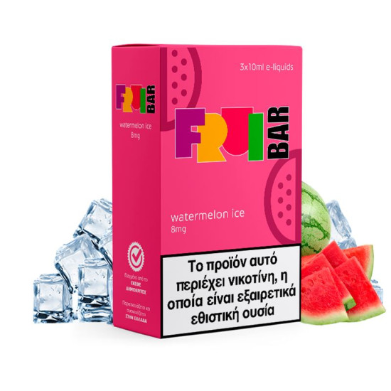 Watermelon Ice - FRUI BAR 3x10ml